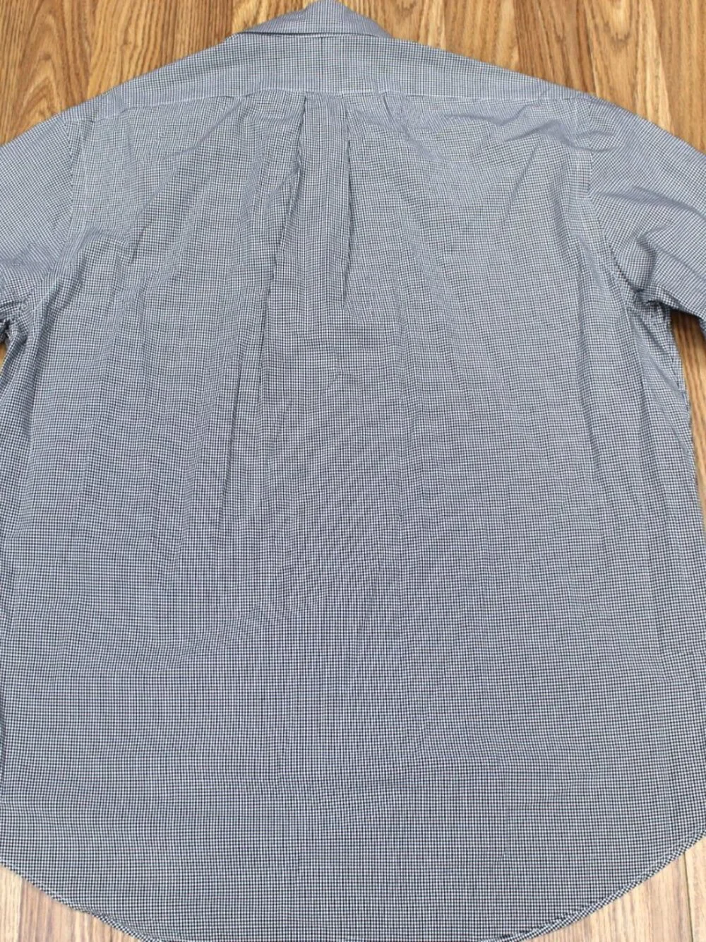 POLO RALPH LAUREN SLIM FIT SHIRT 100% COTTON BLACK & WHITE Sz X-LARGE, XL